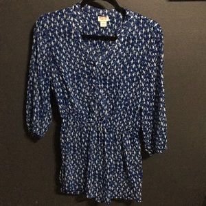 Target long sleeve blouse